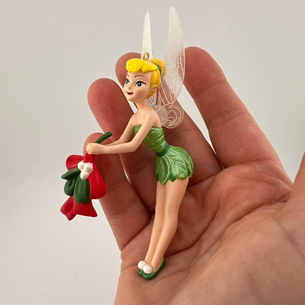 Disney Tinker Bell Mistletoe Christmas Ornament 2014 Fairy Holiday 4